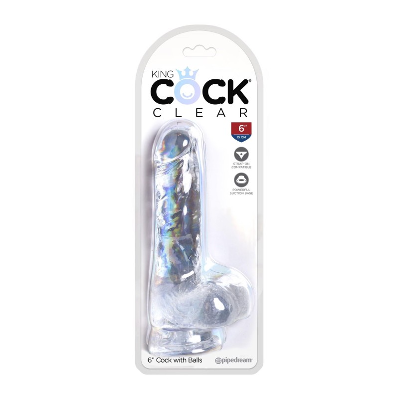 King Cock 6 Inch Cock w Balls